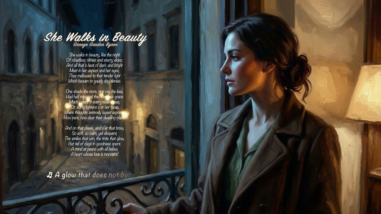She Walks in Beauty (1814) | Lord Byron | Modern Indie Adaptation | Century Letters