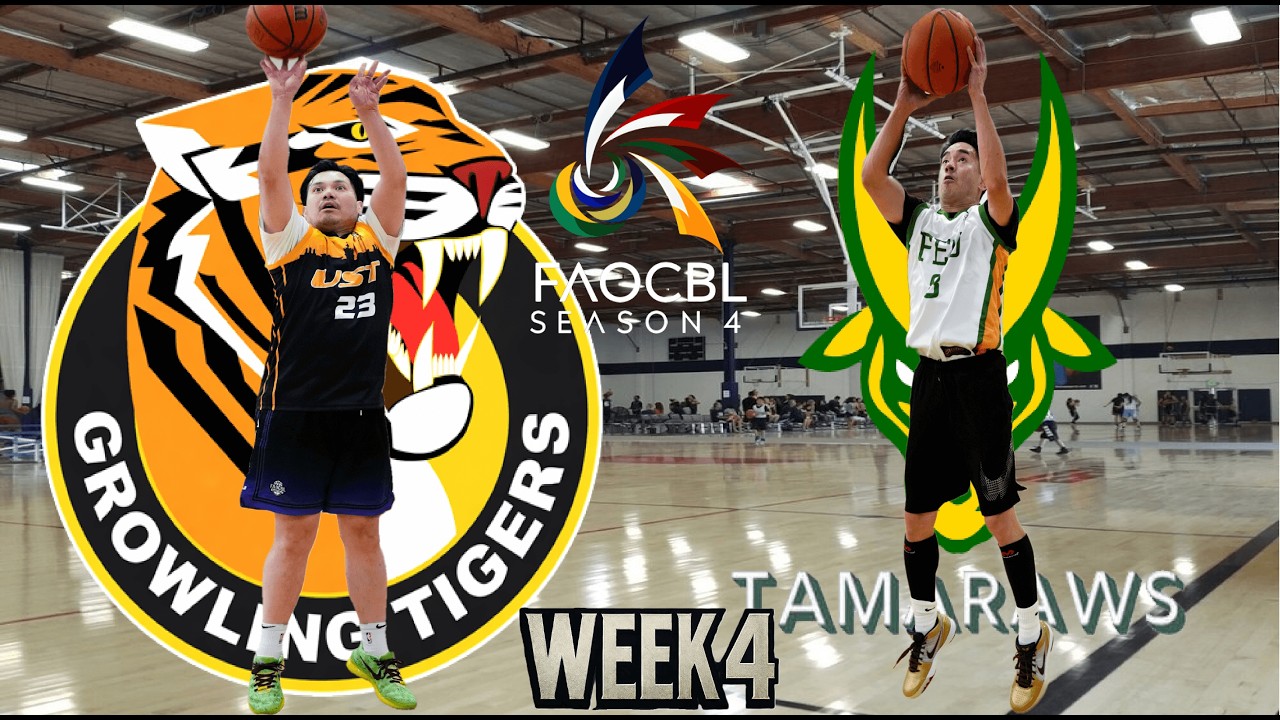 Mar 13 FAOCBL Season 4 Thunder Division between UST Growling Tigers vs FEU Tamaraws