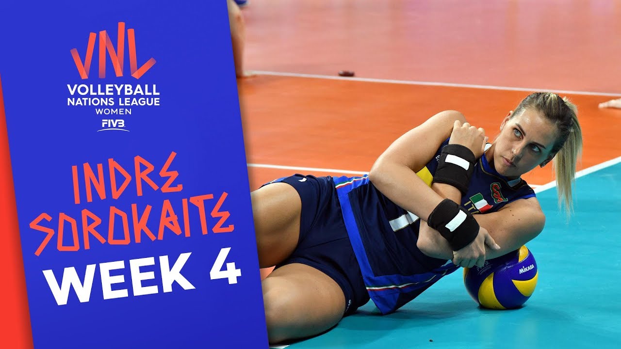 Brilliant Italy! Indre Sorokaite with 29 Points vs. Russia | Volleyball Nations League 2019