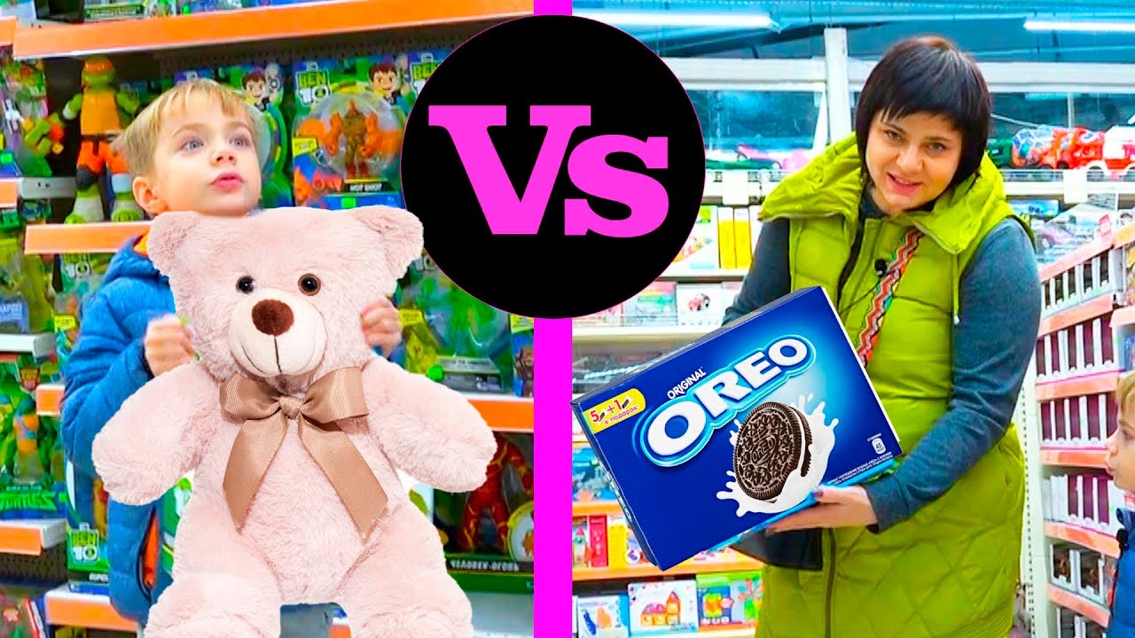 ФЁДОР vs МАМА. ПОКУПКИ)