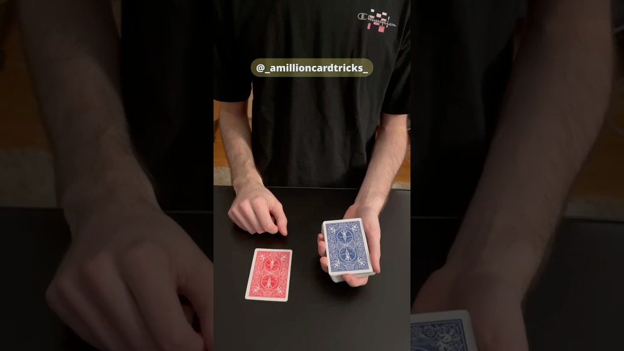 Колода меняет цвет! - Урок карточного фокуса #магия #фокусы #урок