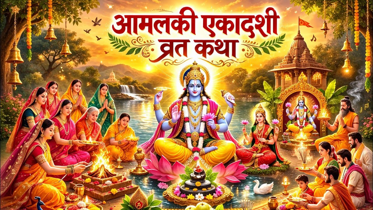 आमलकी एकादशी व्रत कथा | Amalaki Ekadashi Vrat Katha | Ekadashi Vrat Katha | Amalaki Ekadashi 2026