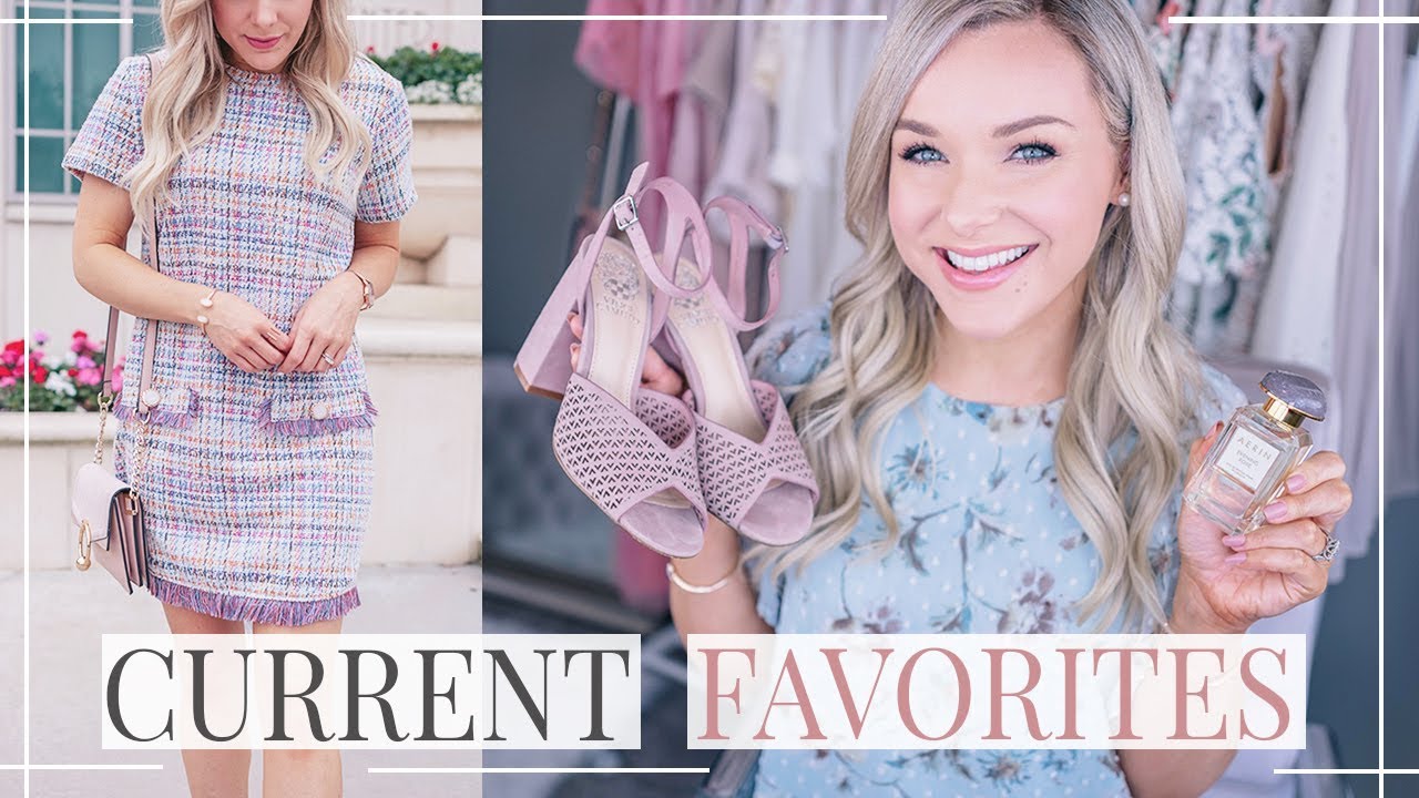 CURRENT FASHION + BEAUTY FAVORITES | MARCH | Shannon Sullivan