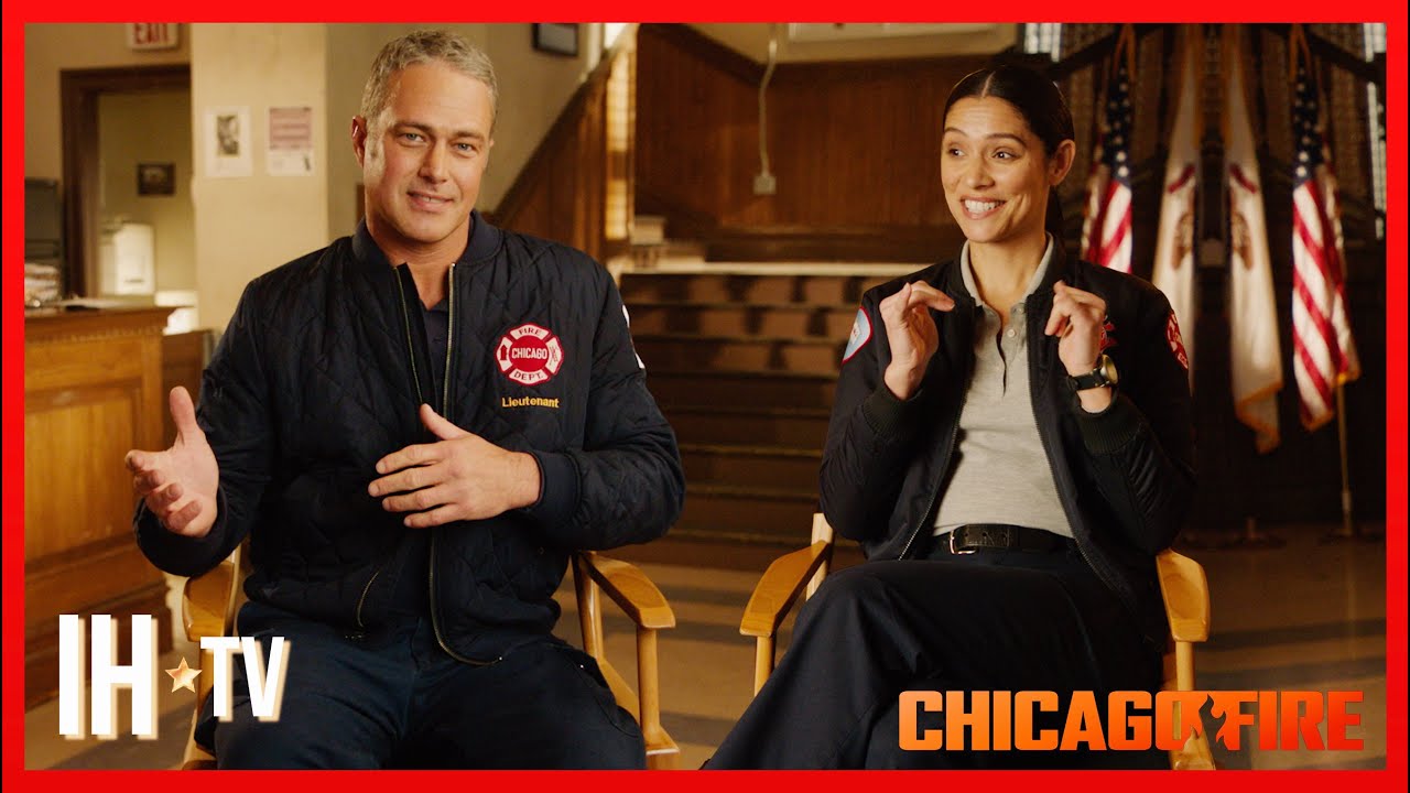 Taylor Kinney & Miranda Rae Mayo Interview - Chicago Fire (2024)