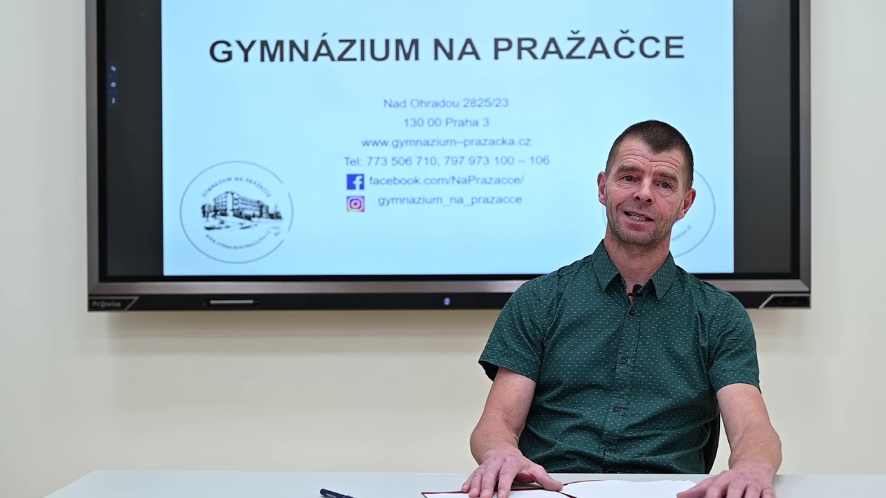 Gymnázium Na Pražačce - Den otevřených dveří