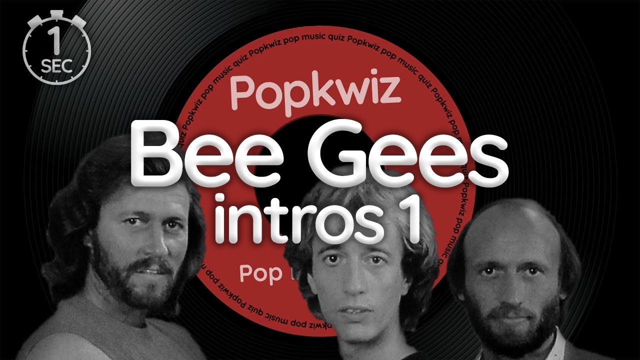 Guess the 1 second intros of songs by the Bee Gees 1 - Popkwiz - Pop Music Quiz