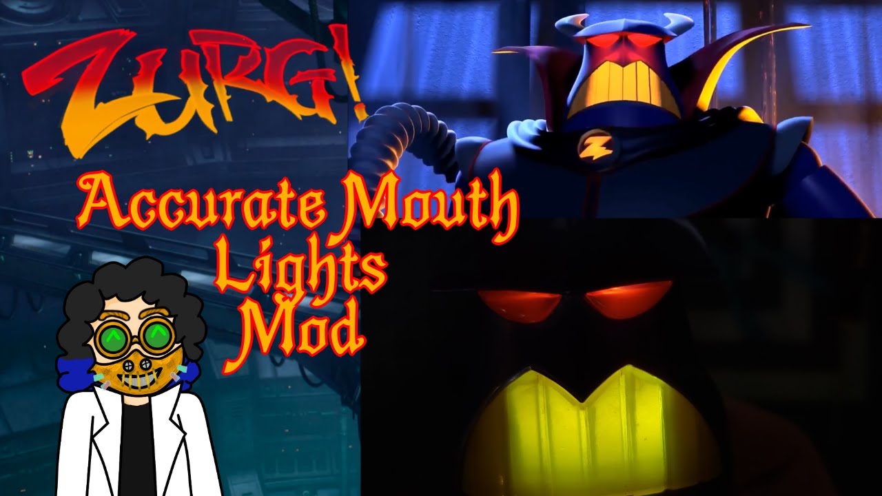 Movie Accurate Zurg Mouth Lights Tutorial