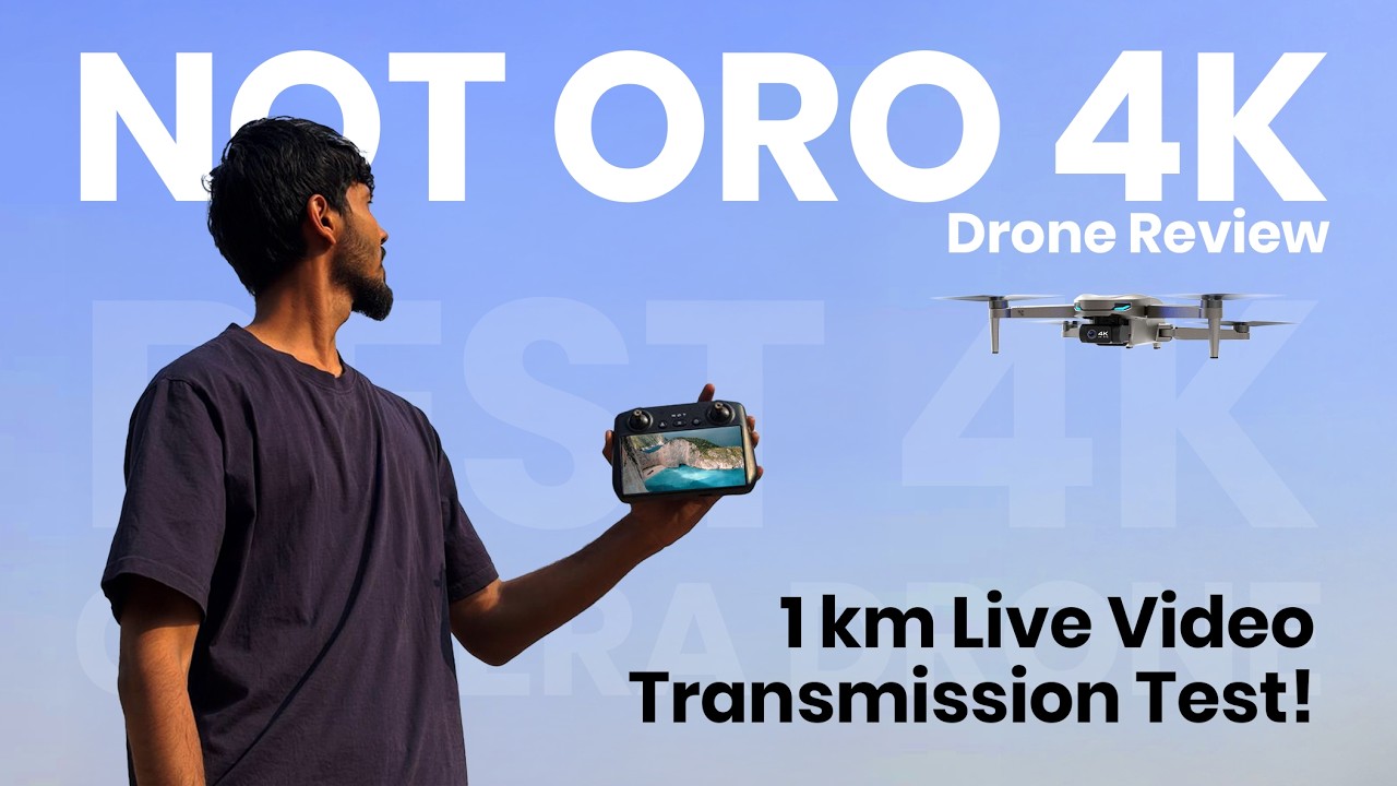 NOT ORO 4k drone camera quality - review