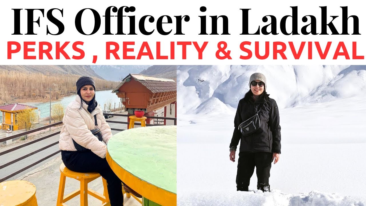 A day with Indian Forest Service Officer in Ladakh | Suman, IFS |