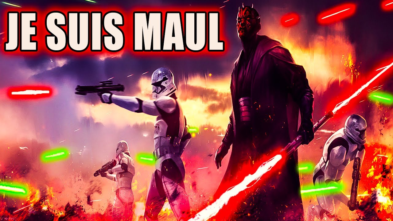 Je suis DARK MAUL (L'ÉPIQUE histoire d'un Sith hors du commun)