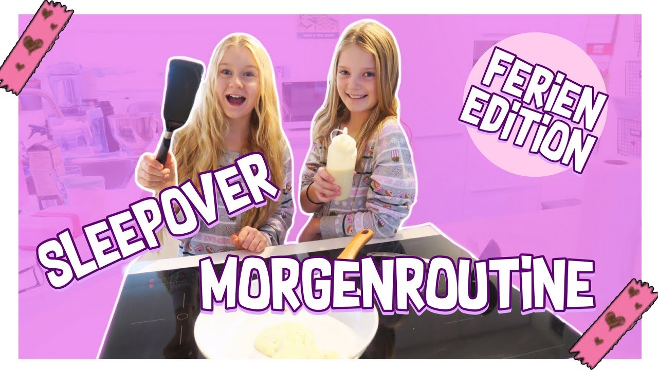 BFF Morgenroutine Sleepover | MaVie Noelle Family