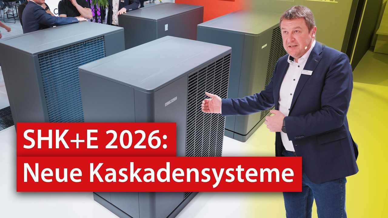 Modulare W&auml;rmepumpen: Dynamische Leistung durch Kaskadierung | SHK+E Essen 2026