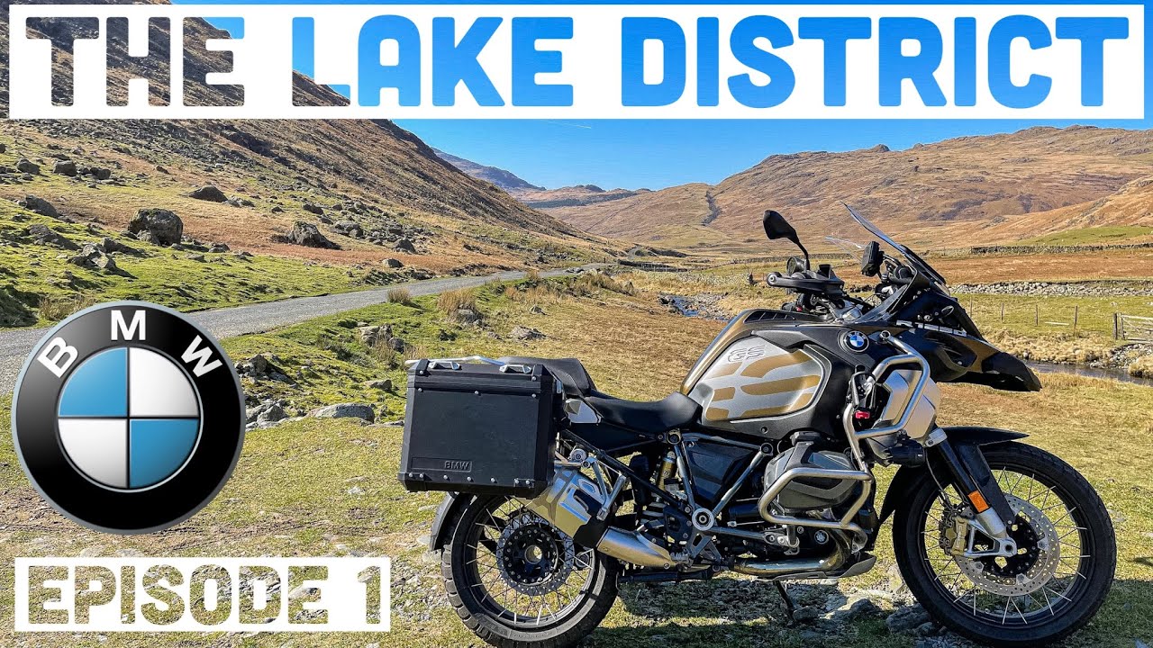 The Lake District Motorbike Ride In The Sunshine On BMW R1250 GS Adventure