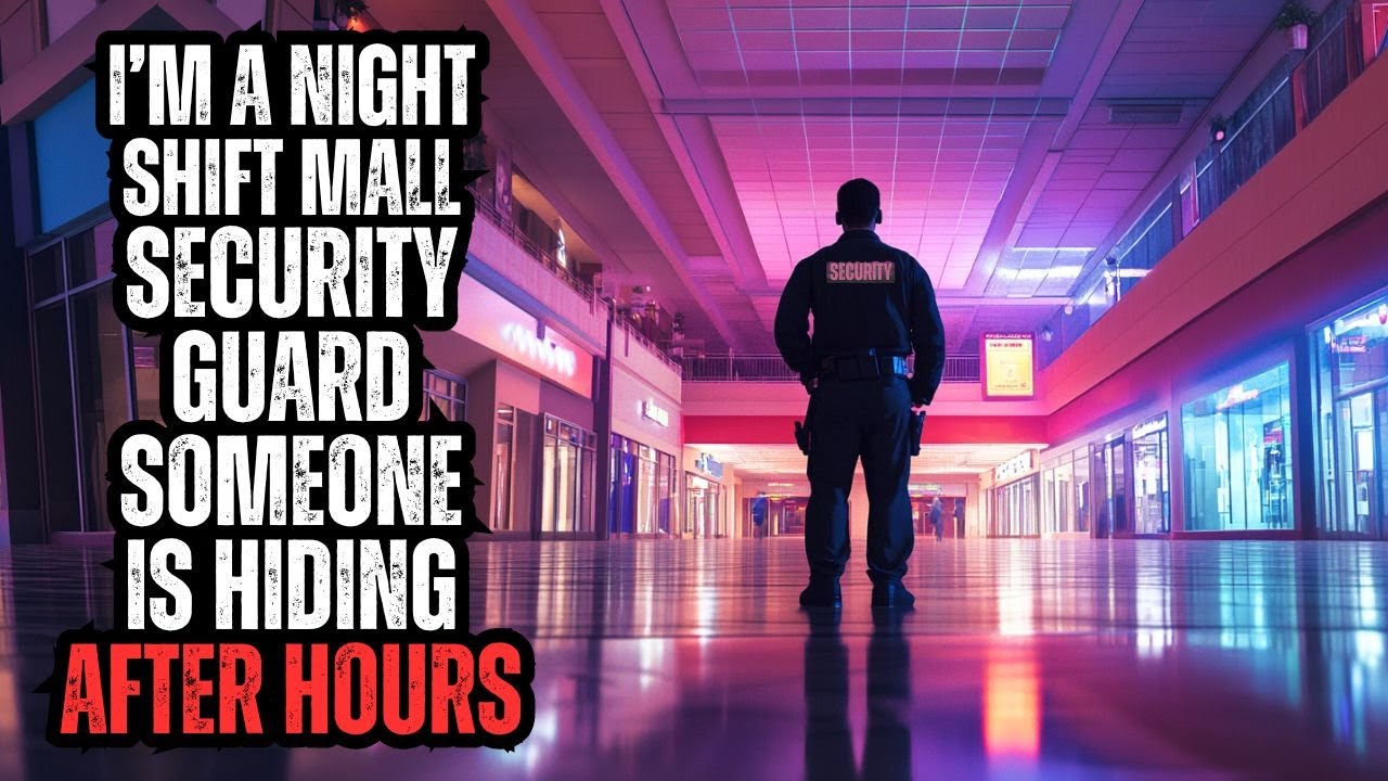 I'm a Night Shift Mall SECURITY GUARD - Someone is Sneaking Around After Hours