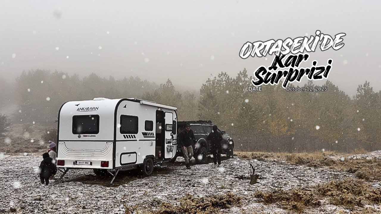 СНЕЖНЫЙ СЮРПРИЗ В ЛЕСАХ ОРТАСЕКИ 🌨️ ПОКА ЖДАЛИ ОСЕНЬ, ПРИШЛА ЗИМА ❄️
