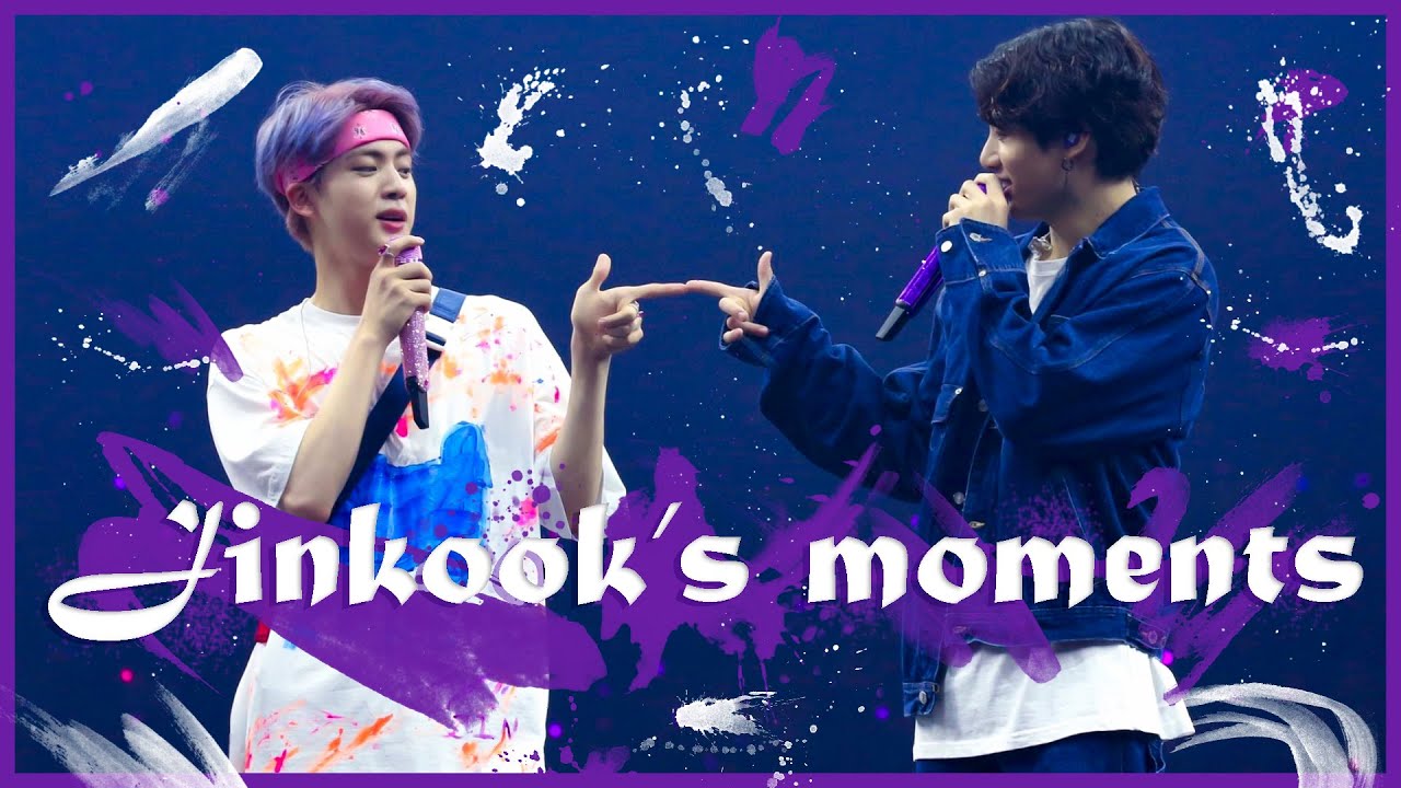 Jin + Jungkook = Jinkook's moments part 1