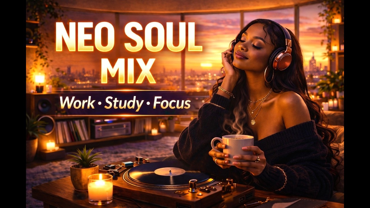 Neo Soul Mix ☕ Neo Soul Jazz Instrumental for Work & Studying