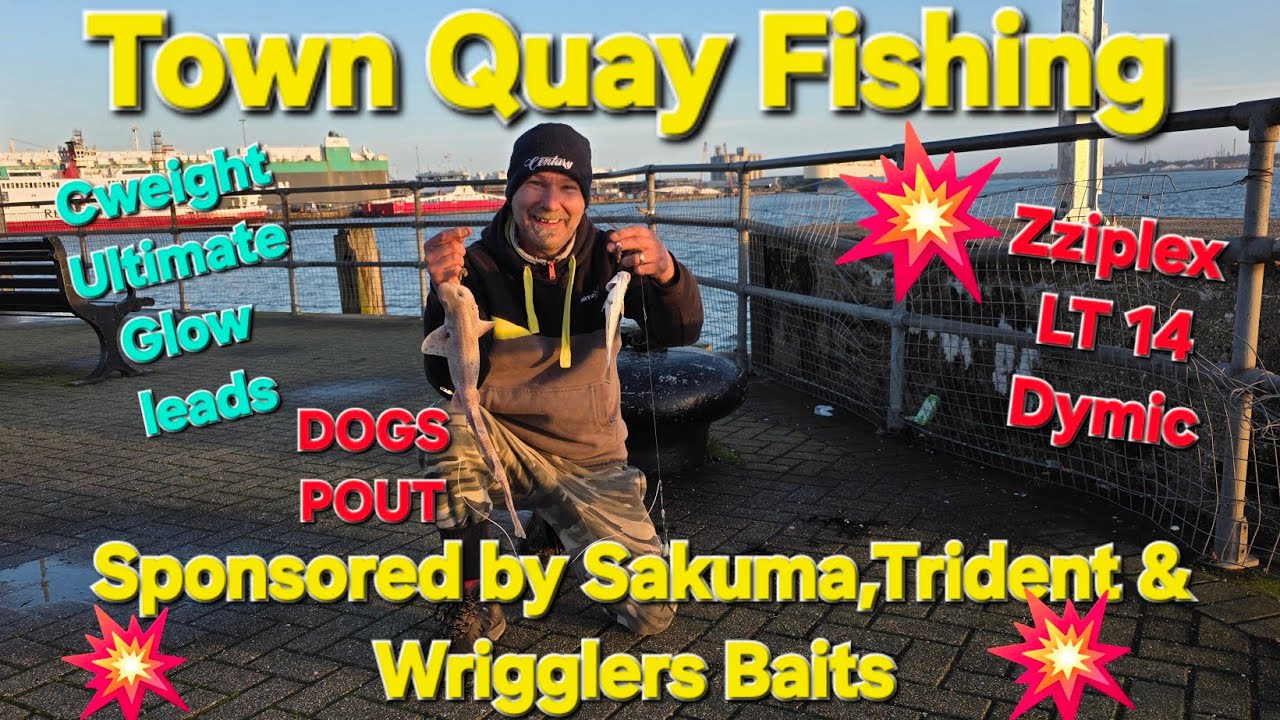 Town Quay Fishing Pier Fishing Beach Fishing zziplex LT13 Dymic Daiwa Millionaire ST Southcoast UK