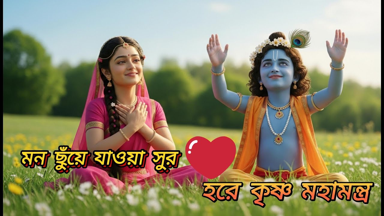 🎶 হরে কৃষ্ণ মহামন্ত্র | মন ছুঁয়ে যাওয়া সুর