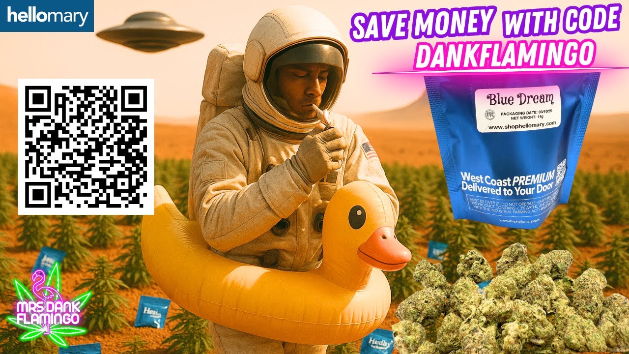 Comparing Blue Dream Greenhouse & Gelato Candy Premium from Shop Hello Mary! Mrs Dank Flamingo!!