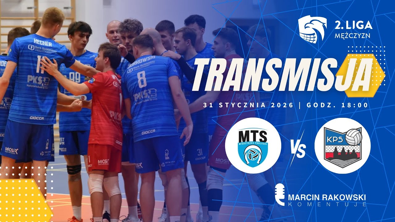 2. Liga Mężczyzn: MTS Międzyrzec Podlaski - KPS Płock