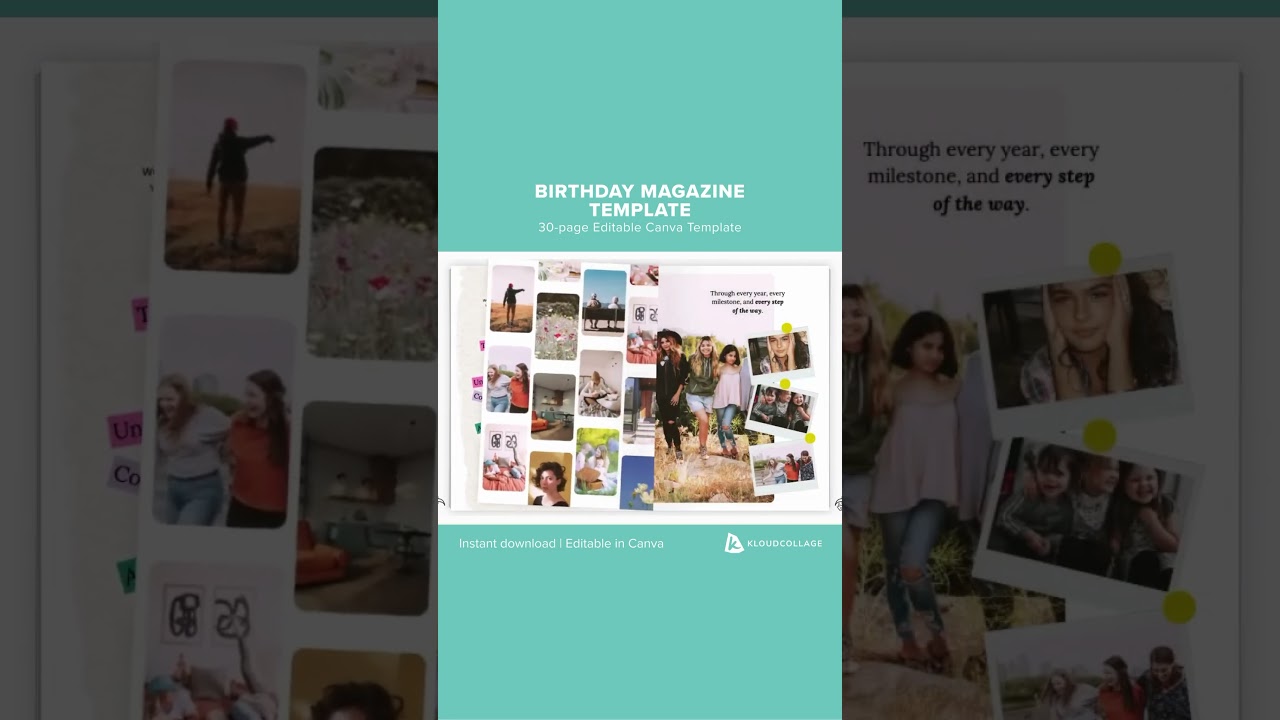 Make Her Birthday Extra Special! 🎁📖 Custom Magazine #UniqueGift