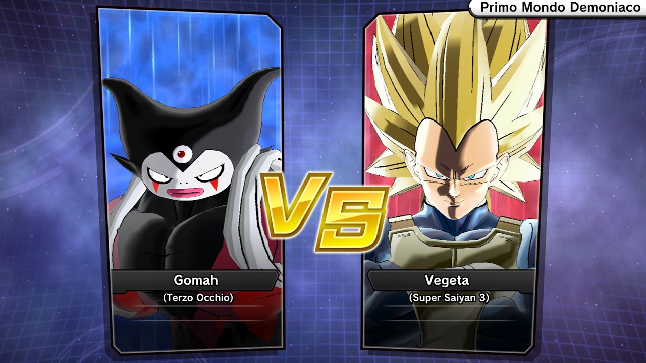 Xenoverse 2 - Requested match (PC): Gomah Terzo Occhio vs Vegeta DBD Super Saiyan 3