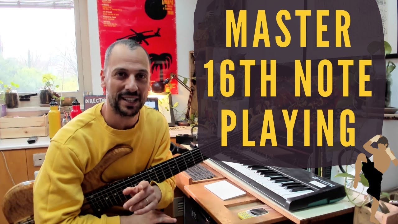 [Bass Lesson] Cool Exercise To Master Your 16th Notes Playing on Bass Guitar