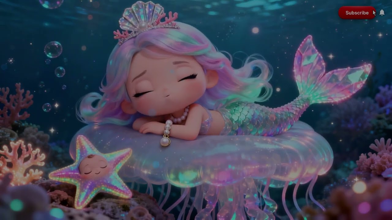 Viral 2026 Mermaid & Starfish Lullaby | Drift to Deep Ocean Sleep