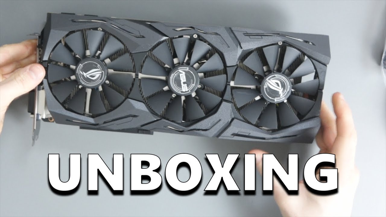 ASUS ROG Strix 1080 TI OC Edition - Unboxing & Installation