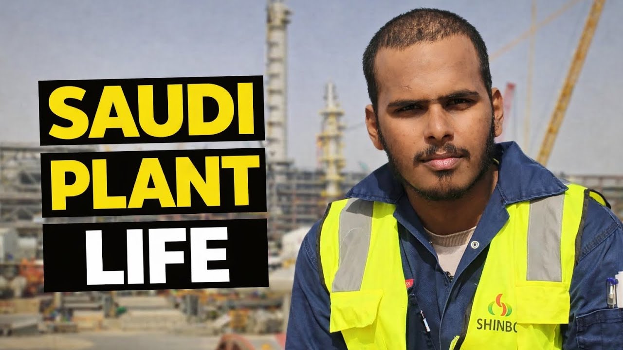 📹 Saudi Arabia Plant Vlog | Pakistani Worker Life | Daily Work Routine @AbaidGang #vlogging 