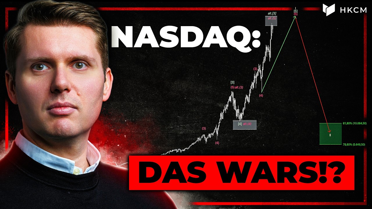NASDAQ-Indikatoren voll auf Kurs zum historischen Crash!