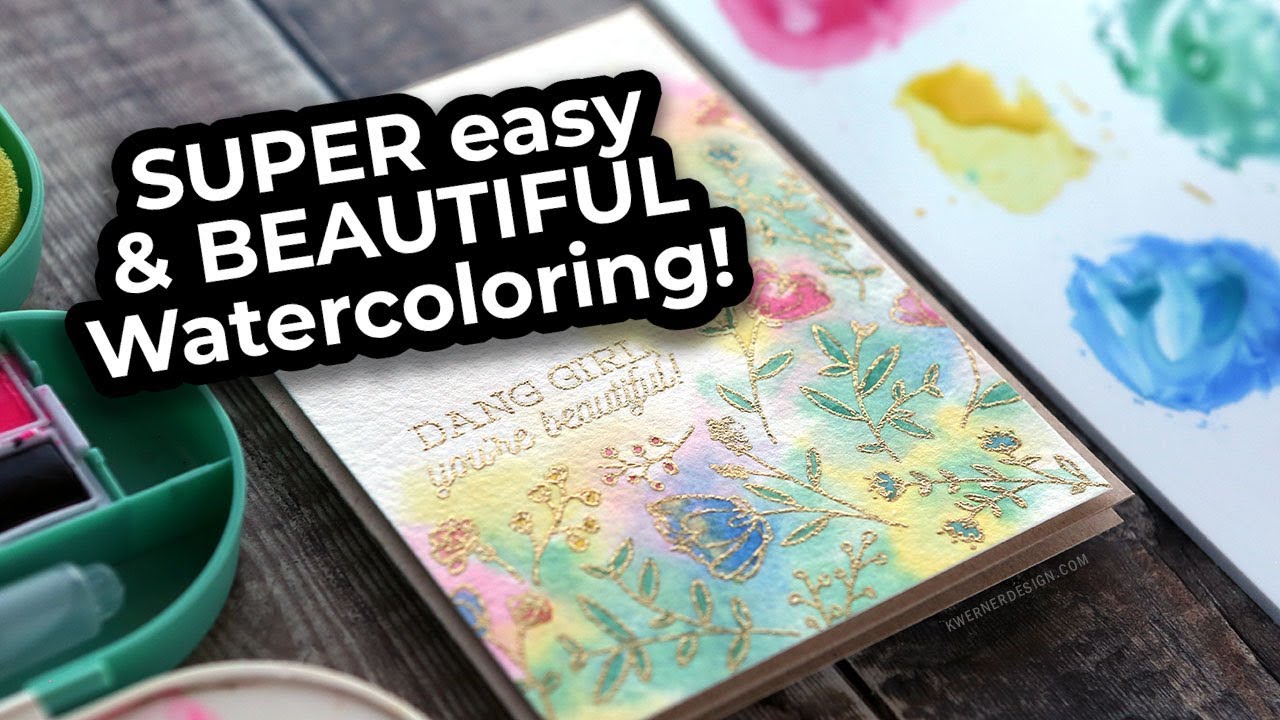 Super EASY Watercolor Technique