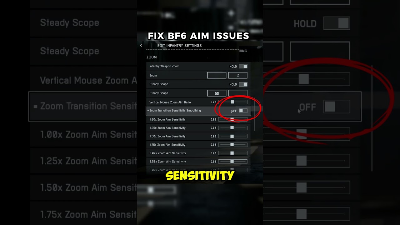 Best Aim Settings in BF6 Fix Aim Issues Battlefield 6
