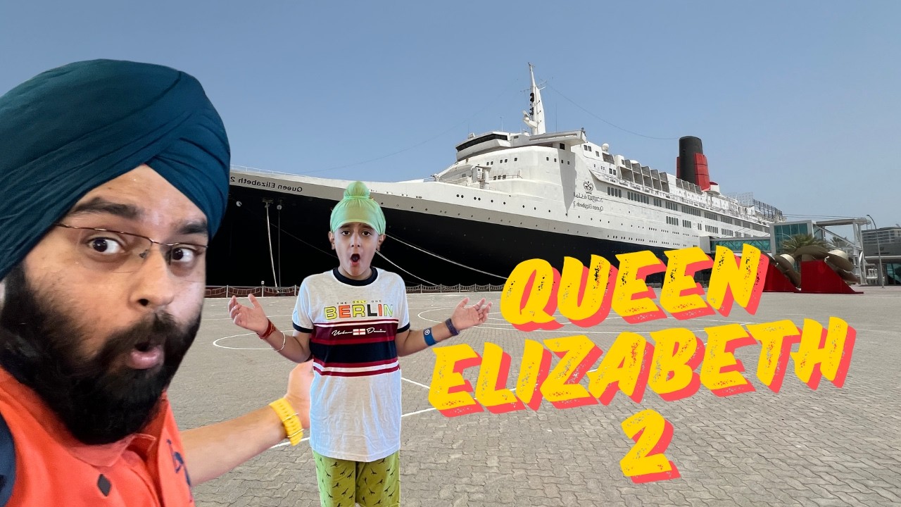 Queen Elizabeth 2 Luxury Hotel Ship in Dubai 🇦🇪 QE2