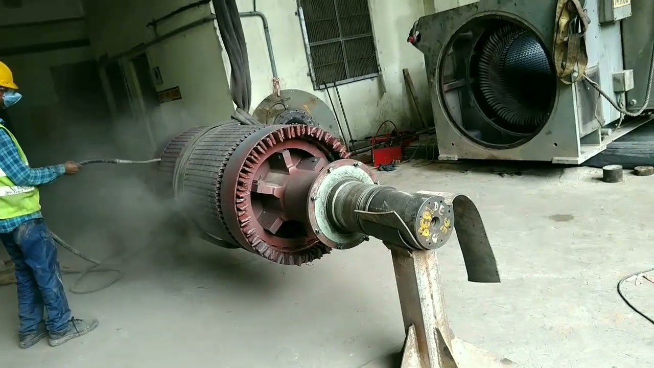 HT motor overhauling . HT motor overhauling कैसे करते है।