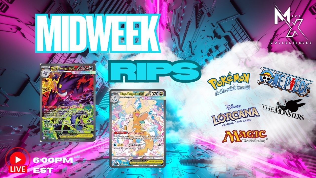 🔴LIVE NOW: Mike X Collectibles Online TCG Store – MIDWEEK RIPS - ASCENDED HEROES GOD PACK