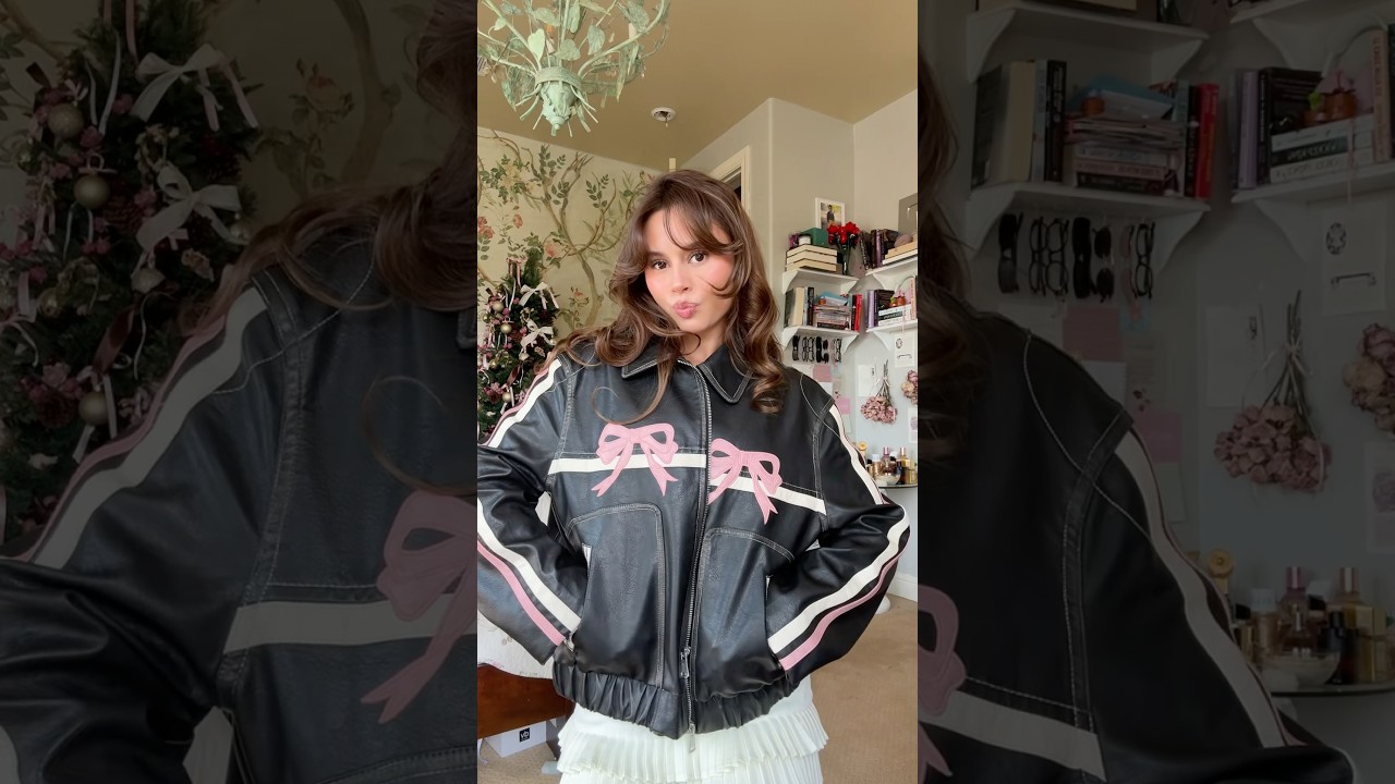 leather jackets 🎀 first 2 are source unknown, then diddi moda, Zara, tiger mist, & motel rocks