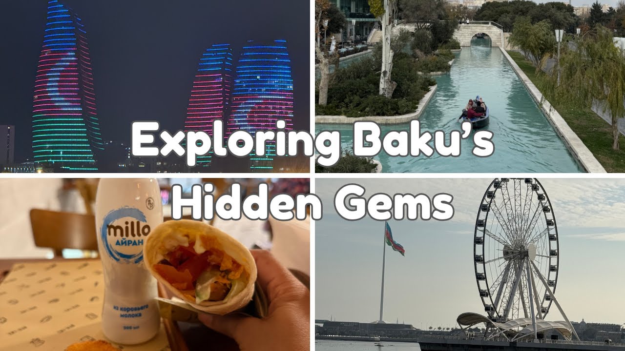Baku travel vlog: Last Day in Azerbaijan | Boulevard, Nizami Street & Food Tour