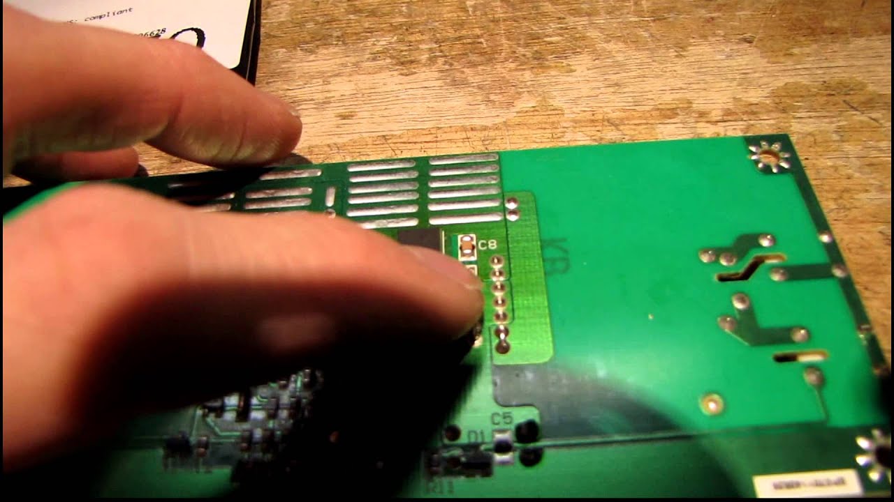 Quick repair and test- Toshiba LCD TV/DVD combo