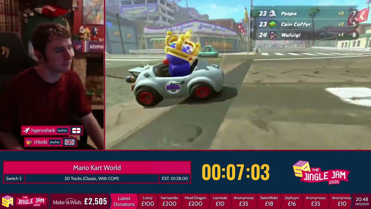ESA Jingle Jam - Mario Kart World [30 Tracks (Classic, With COM)] by hypnoshark