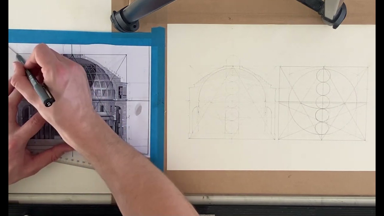 Sketching the Pantheon