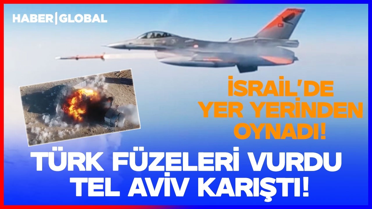 T&Uuml;RK F&Uuml;ZELERİ VURDU İSRAİL KARIŞTI! TSK Netanyahu'nun Aklını Aldı!