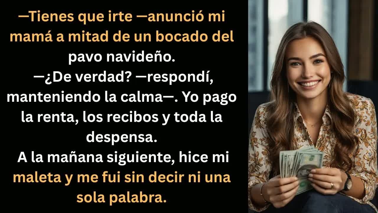Mi mamá me corrió en Navidad… pero lo que hice después la dejó en shock
