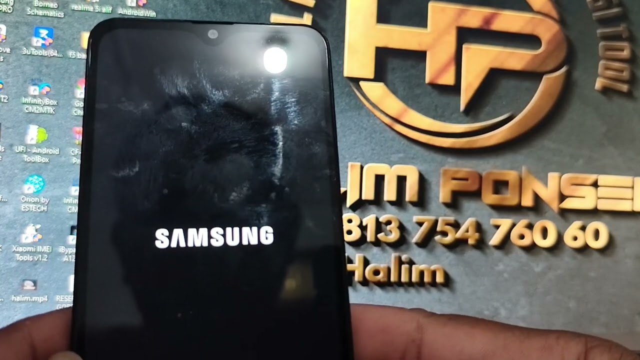 SAMSUNG A107F/A10S BINARY 8..LUPA AKUN GOOGLE ATAU FRP.. VIA UNLOCKTOOL.. 