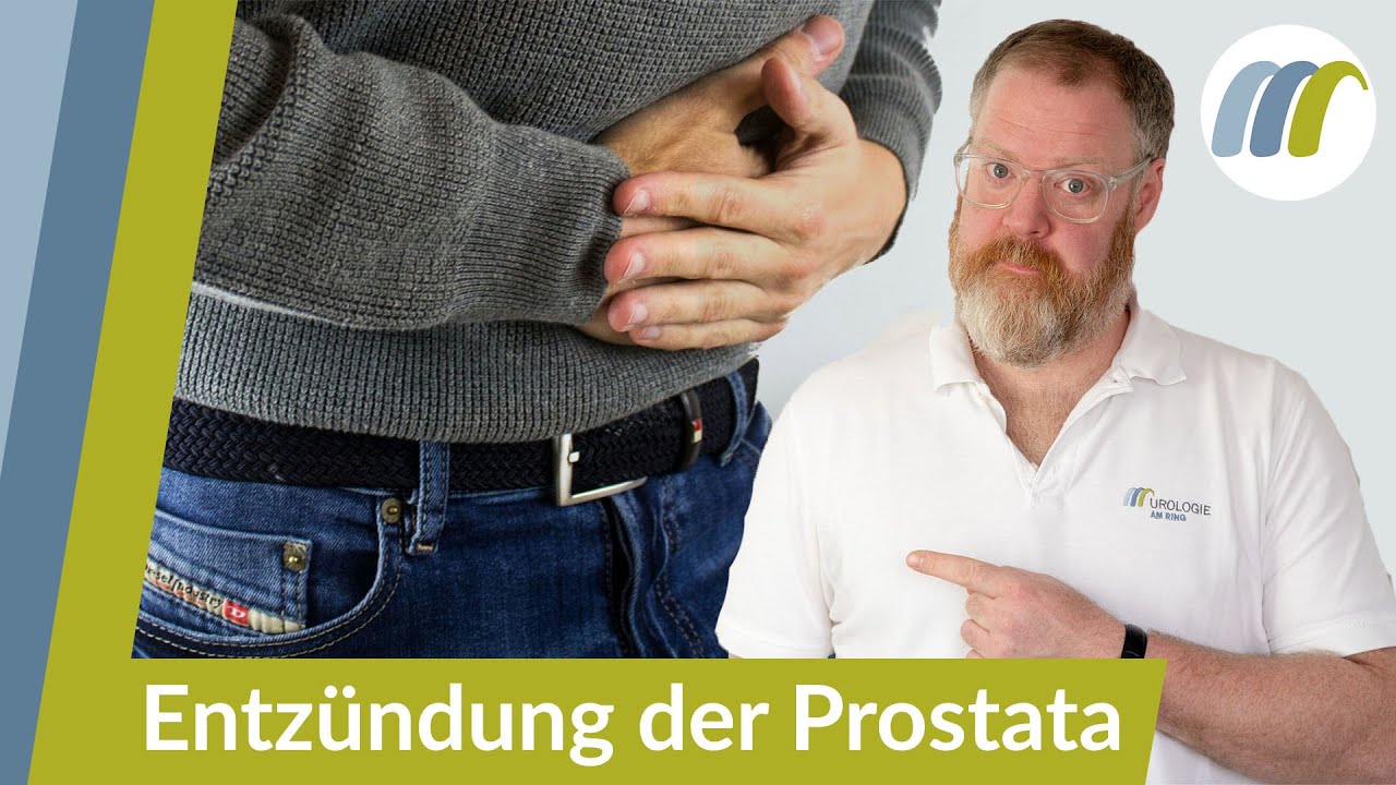 Schmerzen beim Wasserlassen und im Bauch? Prostataentzündung rechtzeitig erkennen | Urologie am Ring