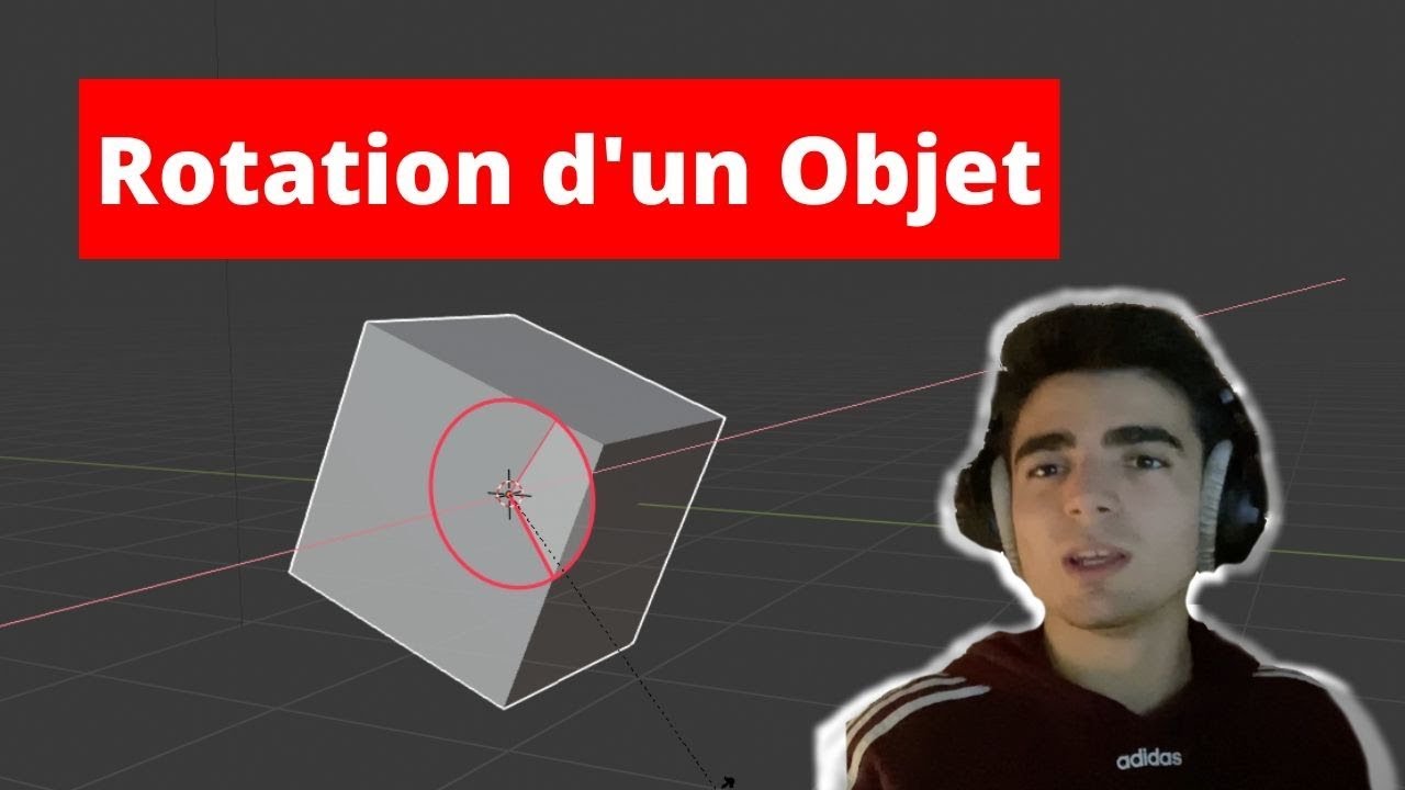 Comment faire une rotation ? Blender 2.8