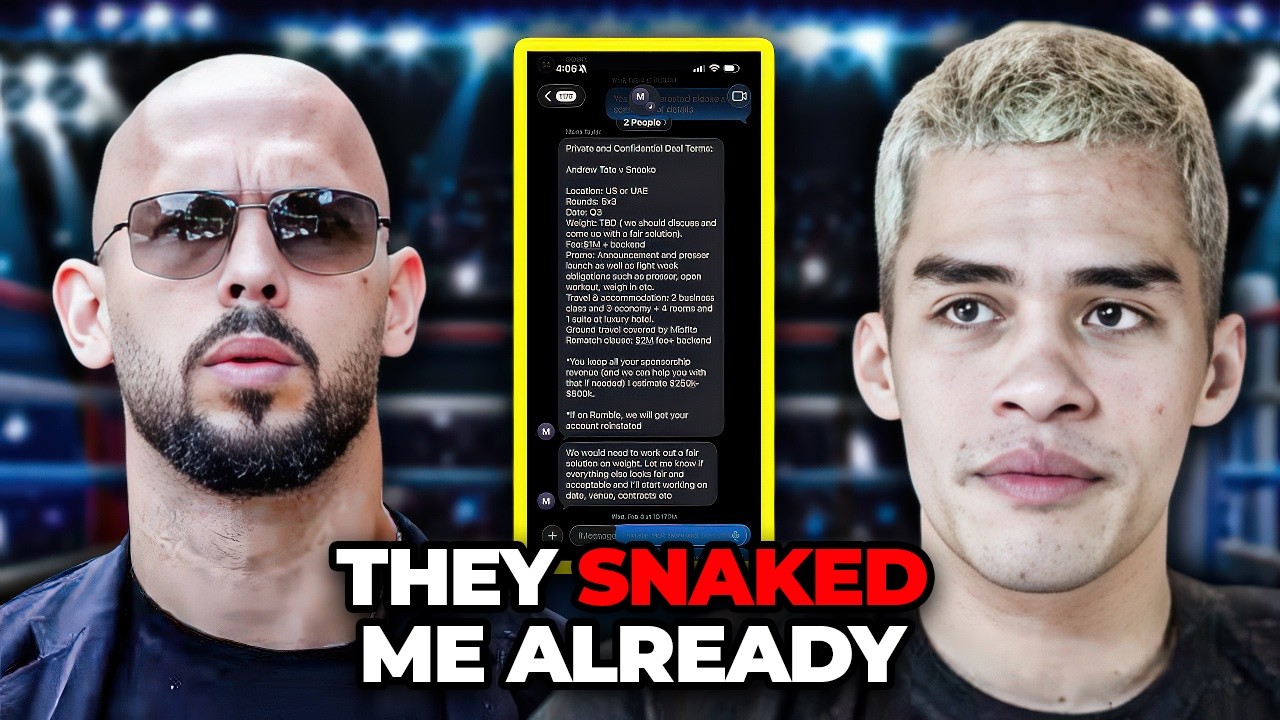 SNEAKO Explains The Real Reason He LEAKED The Tate Contract