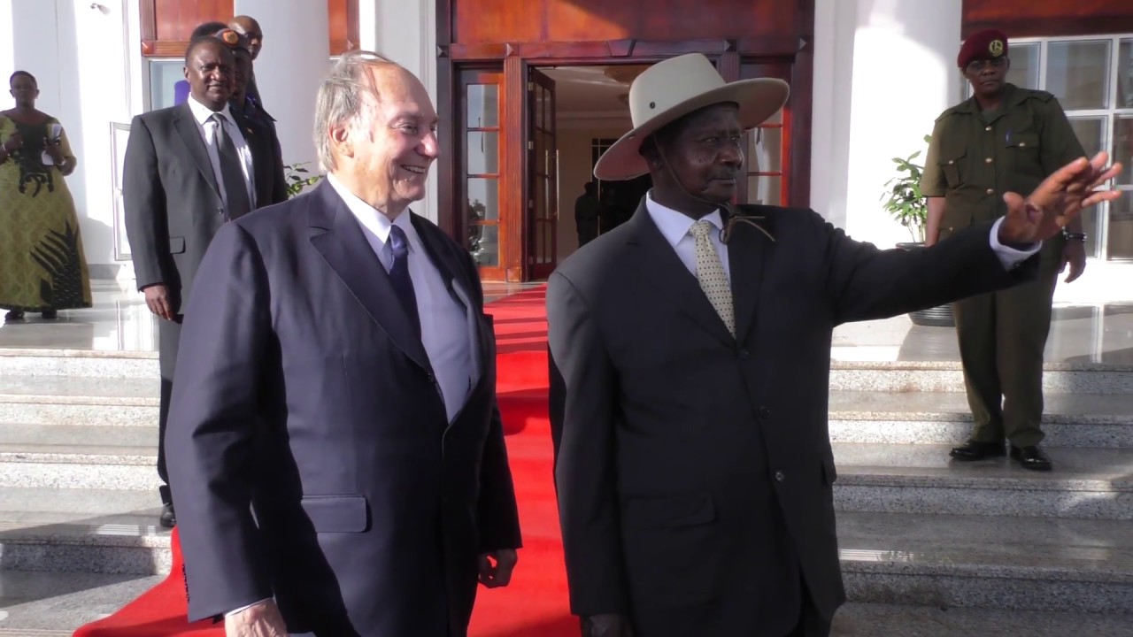 Aga Khan visits State House Entebbe