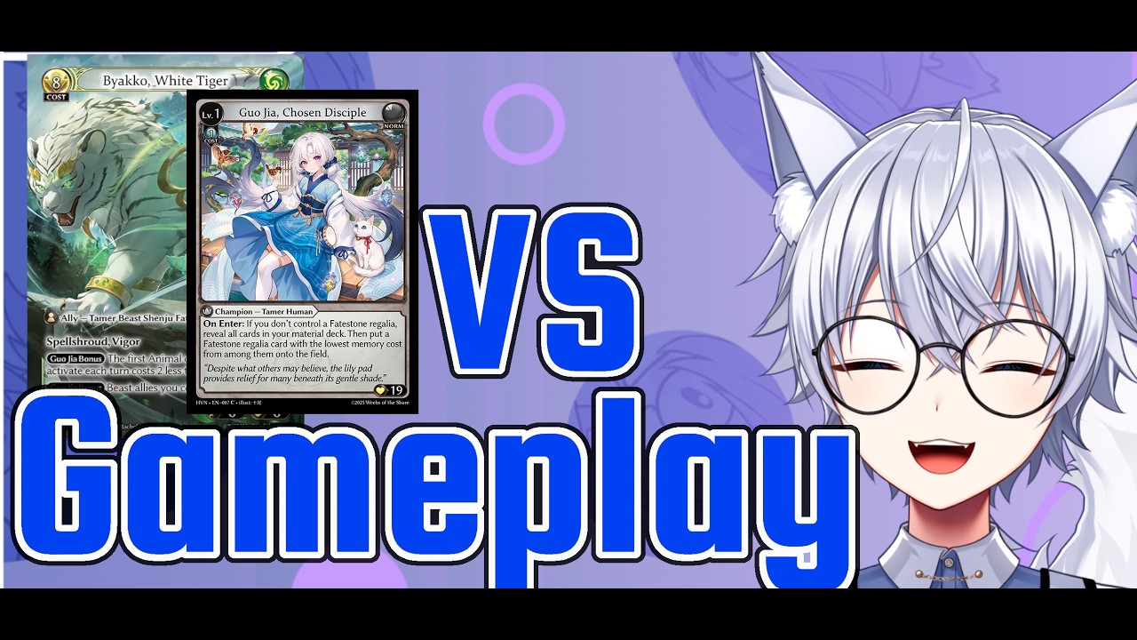 It's About Cats - Wind Byakko Guo Jia vs Fire Aetherwing Diana - Grand Archive Locals Longplay